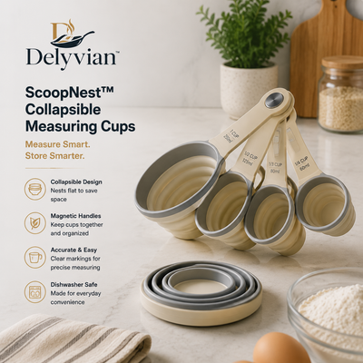 Delyvian™ ScoopNest Collapsible Measuring Cups