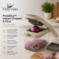 Delyvian™ PressDice Instant Chopper & Dicer