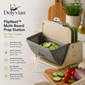 Delyvian™ FlipNest Multi-Board Prep Station