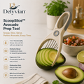 Delyvian™ ScoopSlice Avocado Prep Tool